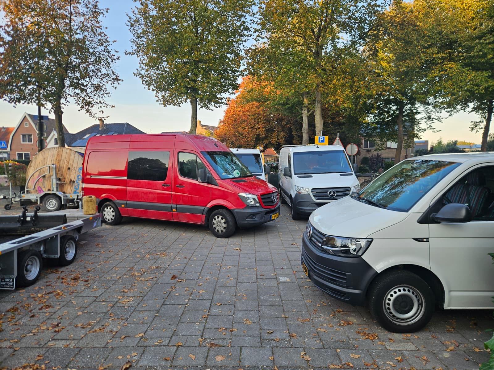 Bedrijfswagens van Pro Demirel Fiber